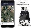 Waterproof GPS Tracking System for Dogs Realtime Pet Security Tracker Size:L