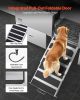 VEVOR Stainless Steel Dog Washing Station, 61 inch Pet Grooming Tub w/ Ramp, Water Filter Board